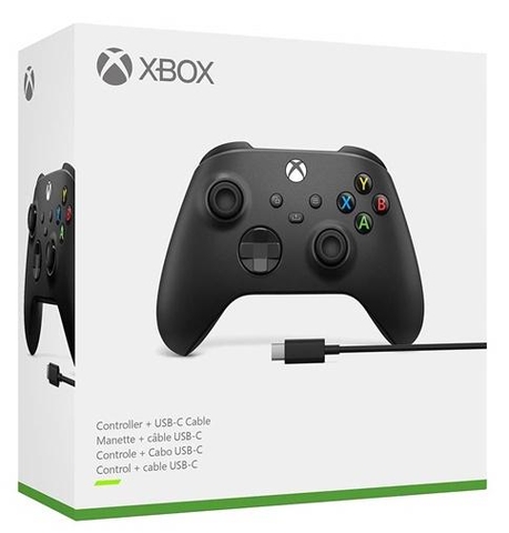 Tay Cầm Microsoft Xbox Wireless Controller New Series – Màu Đen (Kèm dây)