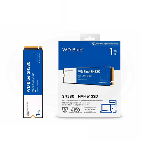SSD WD Blue SN580 1TB NVMe ( WDS100T3B0E)