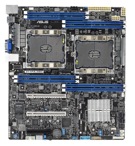 MAINBOARD ASUS Z11PA-D8C (DUAL CPU WORKSTATION) (Intel C621, LGA 3647, ATX)