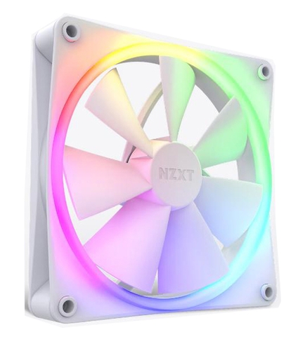 Fan Case NZXT F140RGB - 140mm RGB Fans - Single (Màu Trắng) (RF-R14SF-W1)