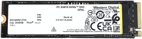 SSD Western Digital PC SN810 2TB NVMe
