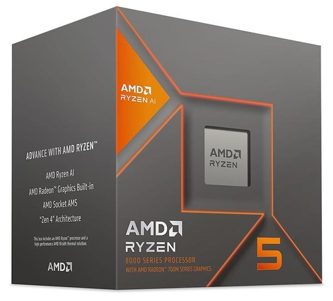 CPU AMD Ryzen 5 8600G (Up to 5.0 GHz | 6 Nhân | 12 Luồng | Socket AM5)