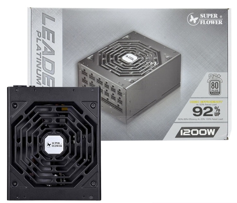 Nguồn Super Flower Leadex Platinum SE 1200W - 80 Plus Platinum, Fully Modular