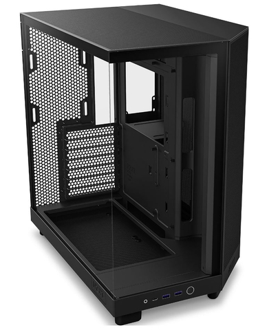 Vỏ Case NZXT H6 Flow All Black - Màu Đen