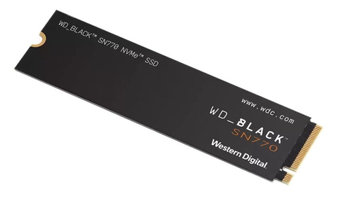SSD WD Black SN770 PCIe Gen4 x4 NVMe M.2 500GB (WDS500G3X0E)