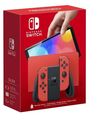 Nintendo Switch OLED - Mario Red Edition ( Chưa bao gồm Game )