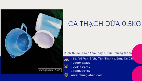 CA THẠCH DỪA 0.5KG