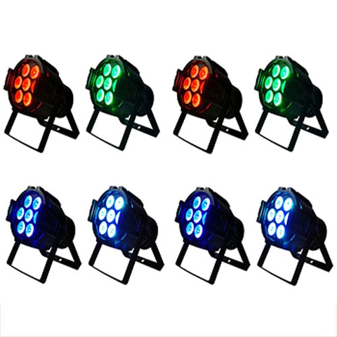 Đèn par led 7x10w 4in1 rgbw