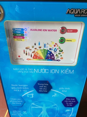 Máy tạo kiềm AQUAROJAPAN