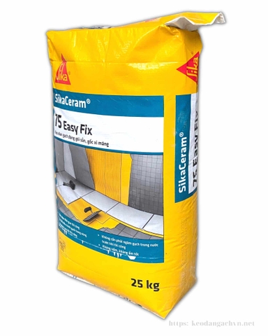 vữa dán gạch sikaCeram 75