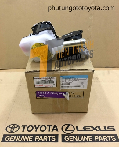 Dây đai an toàn trước Fortuner-Hilux 2016-2018 (LH)