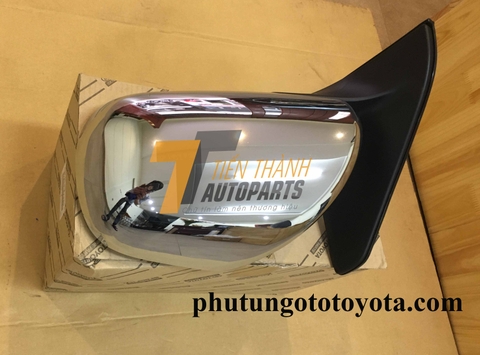 Gương chiếu hậu Prado RZJ120 (LH) Điện mạ 5 dây