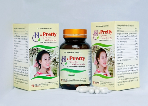 H-PRETTY  Sản phẩm mới chăm sóc sức khoẻ, sắc đẹp, hữu dụng cho chị em phụ nữ giảm sút chức năng sinh lý.