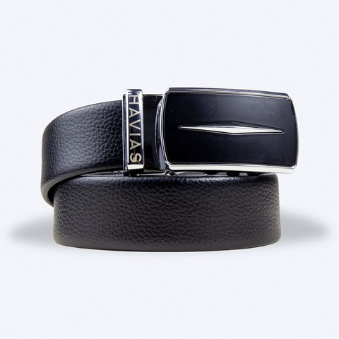 Thắt lưng da Nappa Spark HAVIAS màu bạc