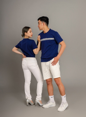 Couple Áo Thun Cotton HAVIAS DLine