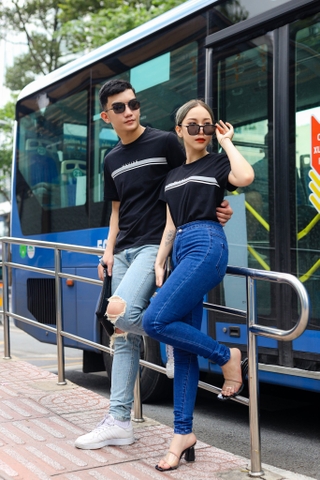 Couple Áo Thun Cotton HAVIAS DLine