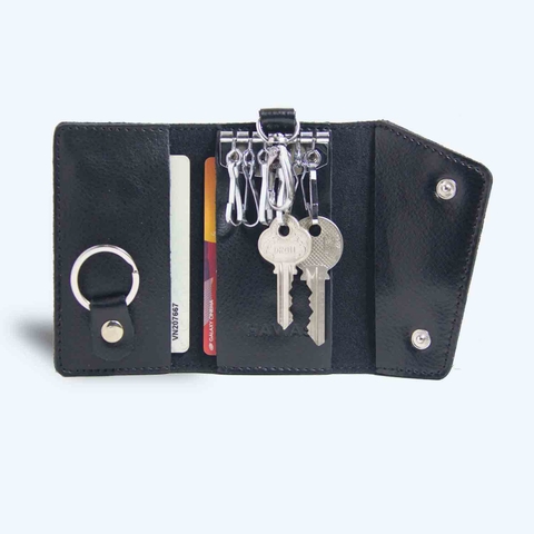 Bao da móc khóa Key Zippo HAVIAS - Leather Key Case Wallets Unisex