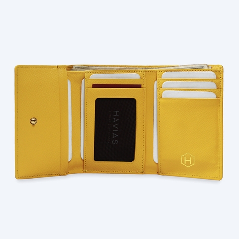 Ví gấp Heart3-Gold Mini Wallet