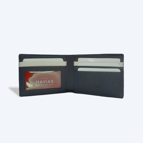 Ví da bò STRIPE Bifold Handcrafted Wallet