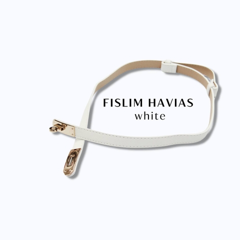 Dây thắt lưng nữ da thật FISLIM