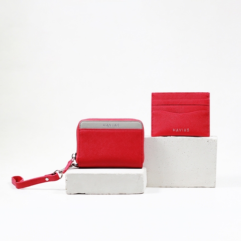 Couple Ví Mini Versa & Mini Pie Red