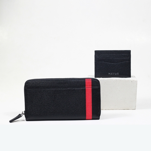 Couple Ví The Viva Zipped Long Wallet & Mini HAVIAS Pie