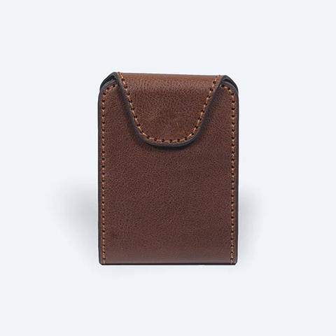 Bóp ví da thật nam nữ HAVIAS Ví Da Gerbera2 Handcrafted Mini Wallet Nâu