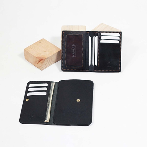 Couple Ví The Momo & Venumi Wallet Black