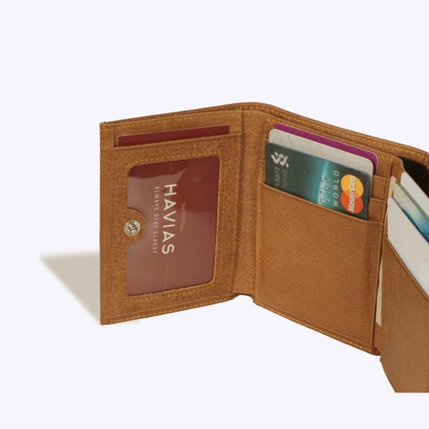 Ví da gấp Mini NOTE Wallet