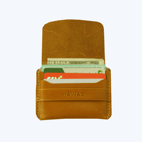Ví da Mini Handcrafted Smile HAVIAS® Wallet