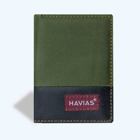 Ví vải đứng MODERN2 HAVIAS XANH RÊU