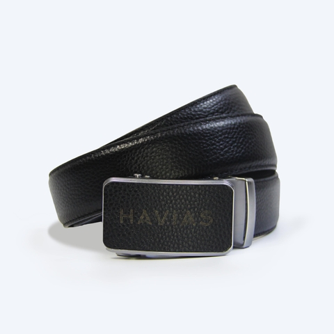 Thắt lưng Da bê Calfskin Prime HAVIAS Đen