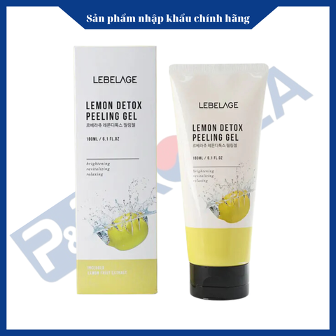 Lebelage tẩy da chết làm sạch chanh 180ml