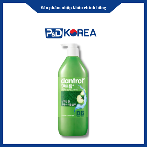 AMR Dầu gội Dantrol táo xanh 820ml 프레쉬 애플 샴푸