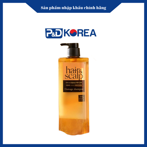 Mise en Scene/ Dầu gội phục hồi hư tổn tóc & da đầu 750ml (Damage shampoo) 미쟝센 헤어스칼프/두피&모발 손상케어 샴푸