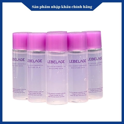 LEBELAGE Mini toner nước hoa hồng mini tinh chất trà xanh - collagen 30ml