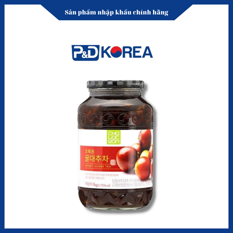 Cholocwon Trà táo đỏ mật ong 1kg 꿀대추차