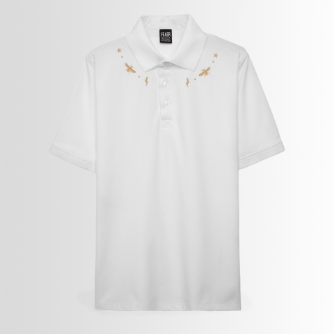 SP432 - Áo Polo Thunder Bee White