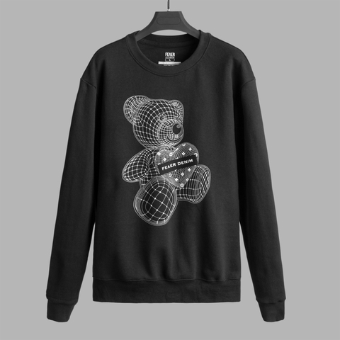 SP376 - Áo Sweater Black Bear