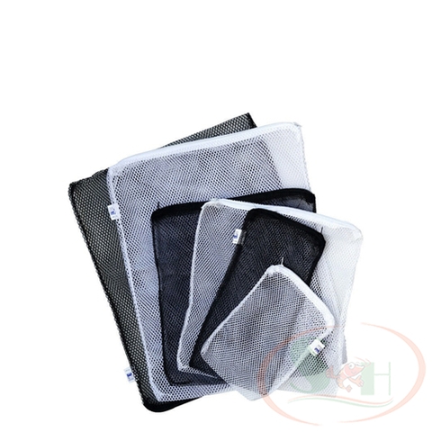Túi lưới đựng vật liệu lọc nước bể cá tép khóa kéo media filter bag