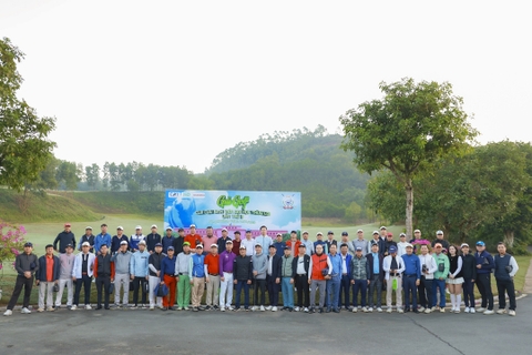 Công Ty CAT Việt Nam Hân Hạnh Là Nhà Tài Trợ Giải Golf CLB Cựu Sinh Viên Đại Học Thủy Lợi Lần Thứ 3