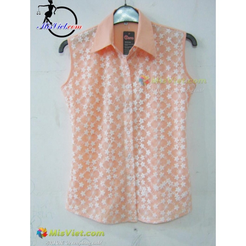 ÁO SƠ MI SÁT NÁCH REN CƯỚC