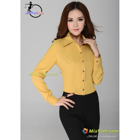 MV050 ÁO SƠ MI OSAN VÀNG