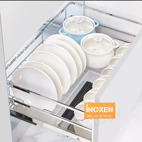 Giá xoong nồi bát đĩa đa năng inox 304 BS304.61/71/81/91 - INOXEN