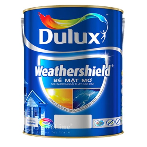 Sơn Dulux Weathershield ngoại thất Bề mặt mờ