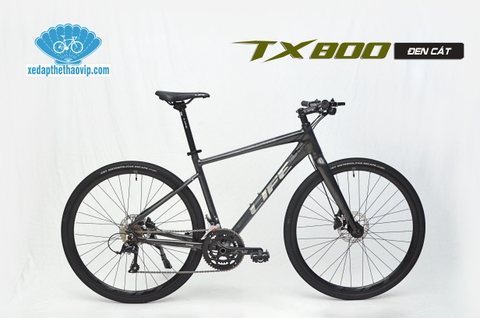 Xe đạp Touring LIFE TX800: Full Nhôm không mối hàn. Group SHIMANO SORA R3000 2x9tốc độ. Trục rỗng, Líp thả, Phanh dầu. Không Thể Bỏ Lỡ