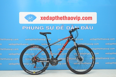 Xe đạp địa hình FASCINO FH-800: Khung NHÔM 6061, Group SHIMANO 3x7 tốc độ, Lốp 27.5x2.1. Xe Chất lượng giá BÌNH DÂN