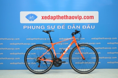 Xe đạp touring LIFE FAITH: Khung Nhôm, group SHIMANO 3x7 tốc độ, Lốp 700x35C. Giá siêu rẻ cạnh tranh