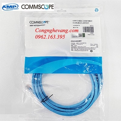 Dây Nhảy Mạng Patch Cord Commscop/AMP Cat6 dài 2m