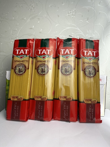 Mỳ Spaghetti hiệu TAT 500g x 20 gói/thùng